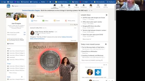 Thumbnail for How to Use LinkedIn to Network Demo