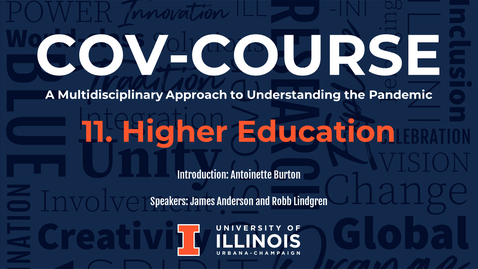 Thumbnail for 11. Higher Education, COV-Course: A Multidisciplinary Approach to Understanding the Pandemic