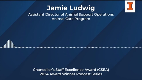 Thumbnail for Jamie Ludwig - Chancellor’s Staff Excellence Award (CSEA) 2024 Winner