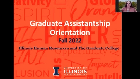 Thumbnail for Graduate Assistantship Orientation