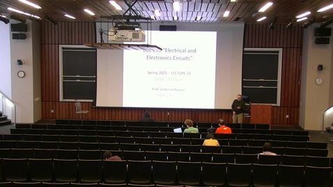 Thumbnail for ECE 205 Spring 2025 - Lecture 21