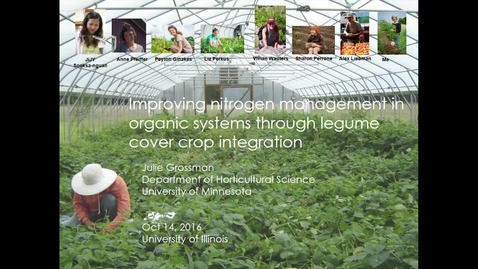 Thumbnail for NRES 2016 Fall Seminar - Julie Grossman
