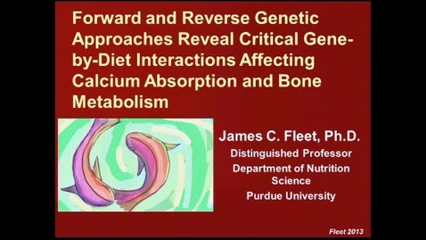 Thumbnail for 2013 Annual Nutrition Symposium Keynote - Division of Nutritional Sciences