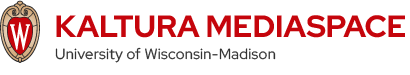 UW-Madison Kaltura MediaSpace logo