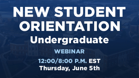 Thumbnail for New Student Orientation | Undergraduate