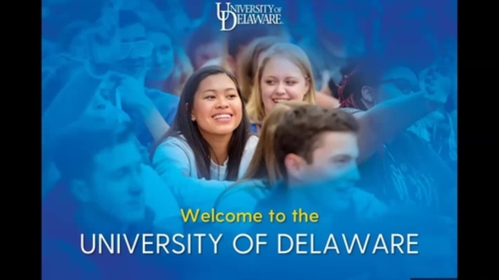 Thumbnail for channel UD Admissions presentations