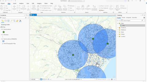 Thumbnail for A Blank Project is Opened in ArcGIS Pro