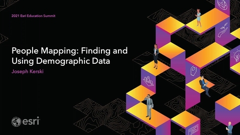 Thumbnail for People Mapping: Finding and Using Demographic Data