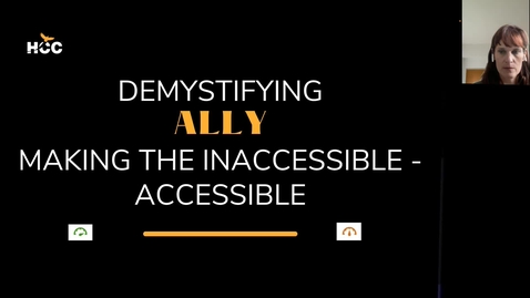 Thumbnail for Demystifying Ally, Making the Inaccessible. Accessible