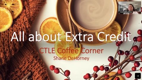 Thumbnail for CCC Coffee Corner - Extra Credit